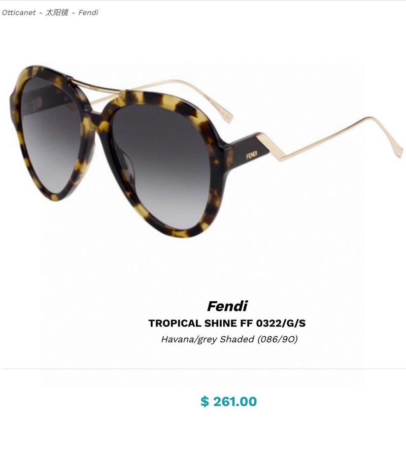 Fendi Sunglasses